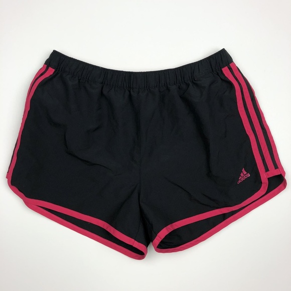 adidas Pants - Adidas Women’s Lined Running Shorts Size 10 Black